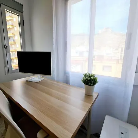Comodo En El Centro De Cullera, Playa 700 Metros Apartman